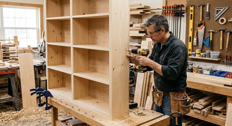 Bookcase Construction in Alexandria, VA