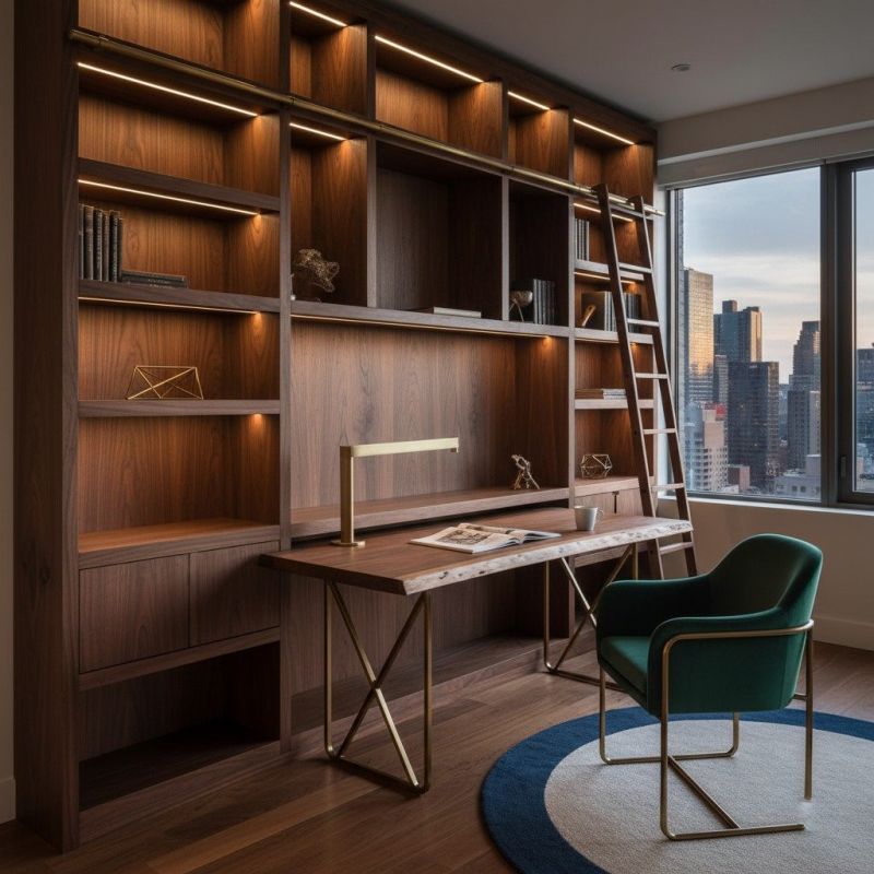 Custom Bookshelves Service in Durham, NC